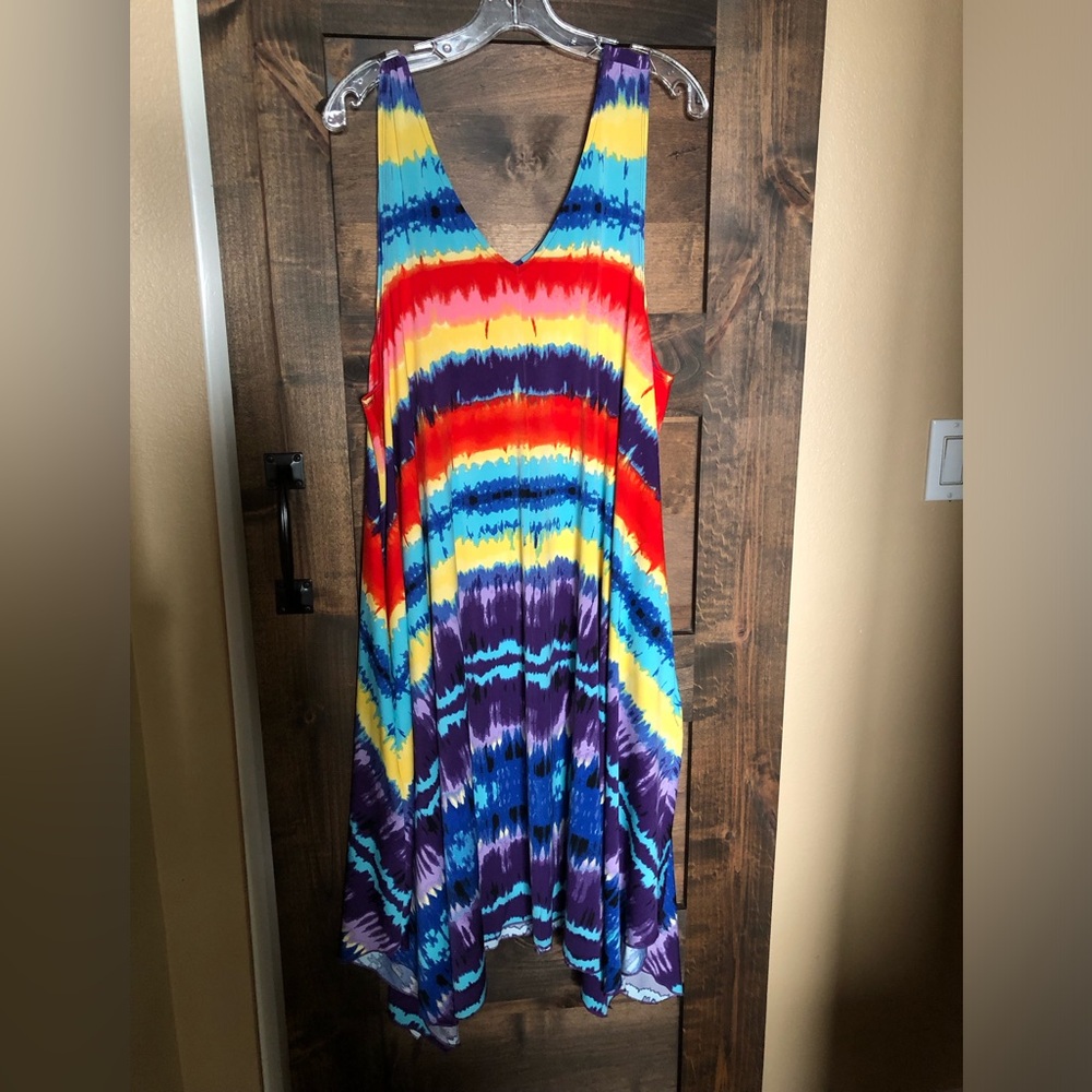 Knit midi dress by Attitudes by Renee